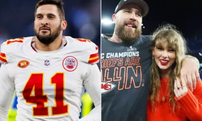 Kansas City Chiefs' long snapper James Winchester sang Taylor Swift's praises in a new interview — and revealed Travis Kelce's sweet reaction to her attending her first game at Arrowhead Stadium.