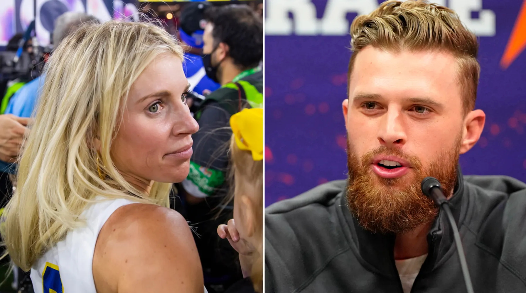 WATCH: Kelly Stafford, wife of Super Bowl champion QB, takes issue with Harrison Butker's commencement speech; Stafford spoke at length on her podcast's Instagram Stories