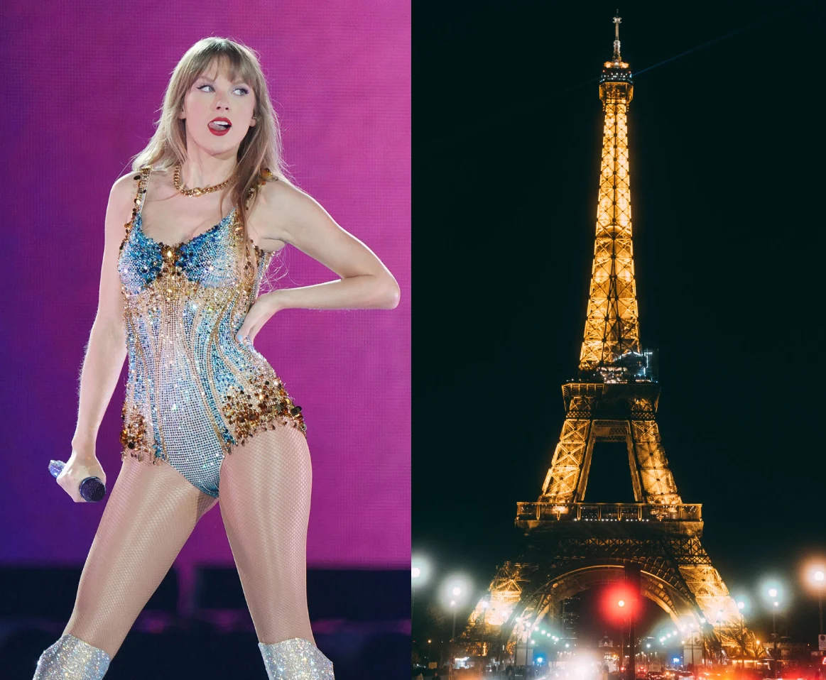 The Taylor Swift effect hits Paris as thousands of fans were already visiting the La Defense Arena 24 hours before the show just to get their hands on the merchandise as soon as possible.