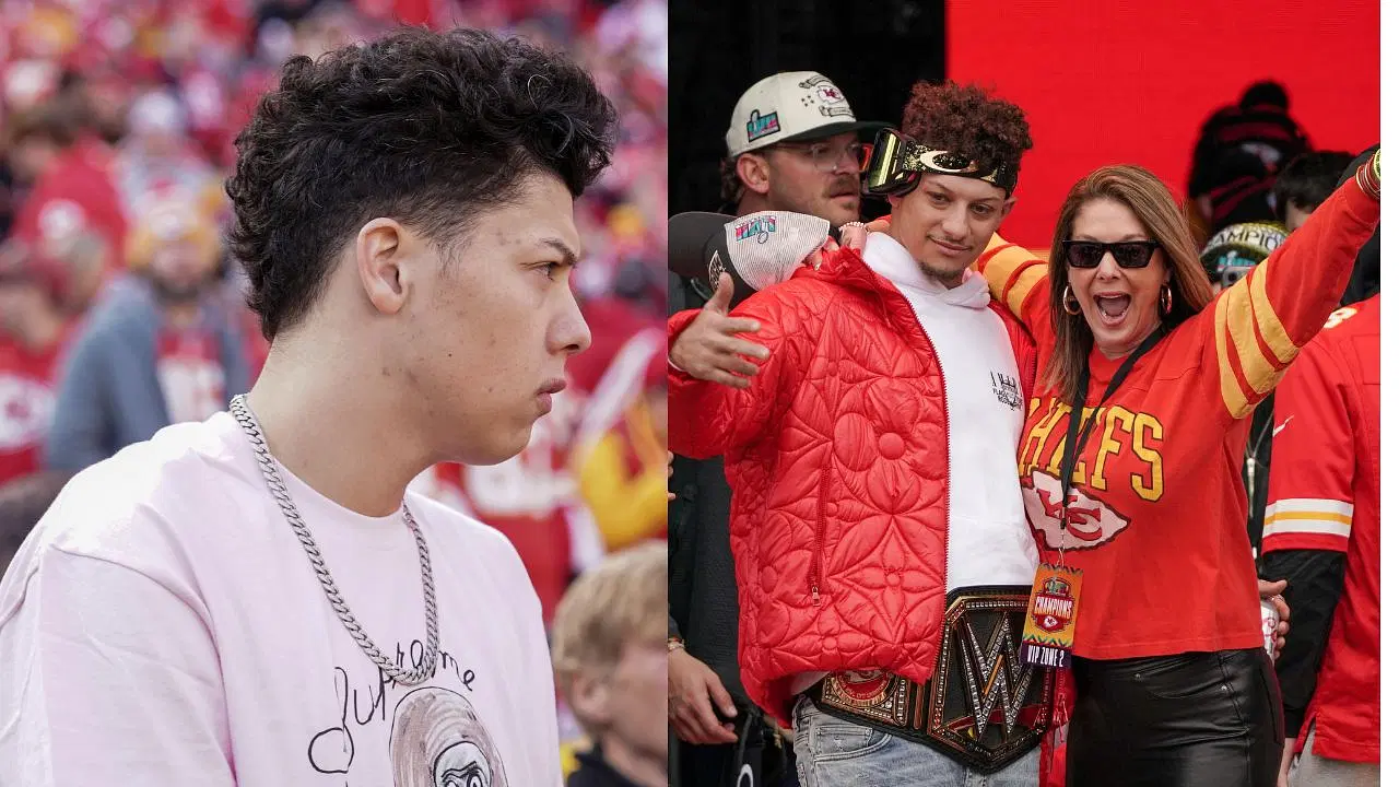 Randi Mahomes Sends Love to Son Jackson Amidst Dating Rumors as Patrick Mahomes & Family Support Dallas Mavericks vs Timberwolves