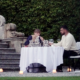 Taylor Swift and Travis Kelce couldn't take their eyes off each other on Monday as they enjoyed a romantic dinner for two on lone table at their private villa in Lake Como: A smitten Taylor gazed adoringly at Travis as they sipped on wine surrounded by candlelight.