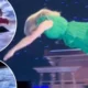 'She's after an olympic medal now!': Taylor Swift leaves fans in awe as she DIVES head first into the stage and 'swims' during the first performances of her Eras tour