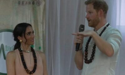 Prince Harry delivers heartbreaking speech as he makes first appearance in Nigeria with Meghan