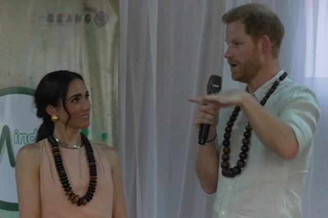 Prince Harry delivers heartbreaking speech as he makes first appearance in Nigeria with Meghan