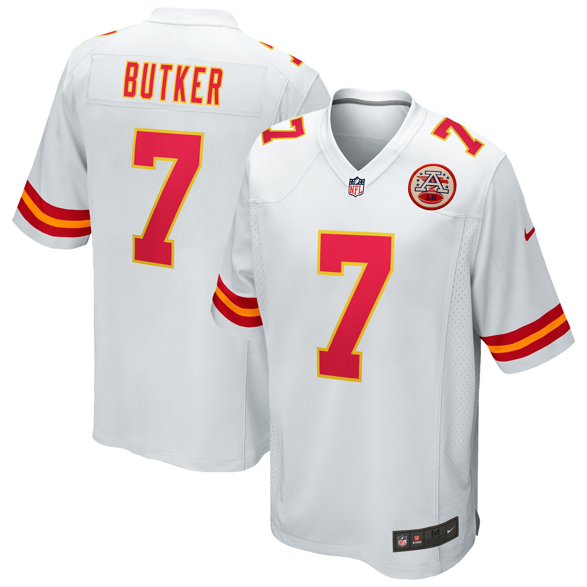 Kansas City Chiefs kicker Harrison Butker's commencement address at a private Catholic liberal arts school in Kansas over the weekend has drawn strong reaction. But amid the reaction, demand for Butker's Chiefs jersey seems to have spiked.