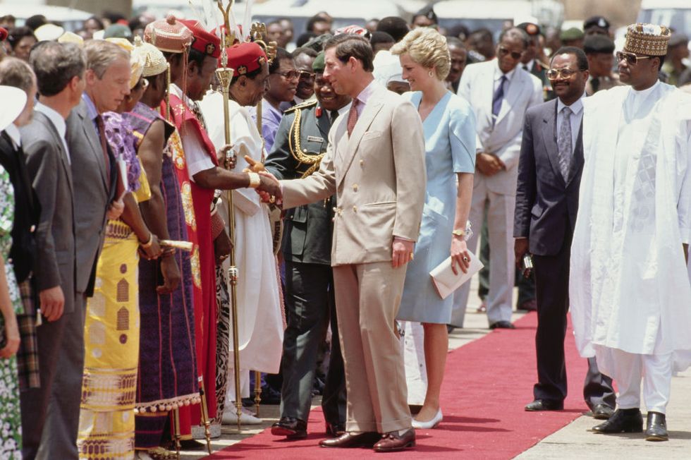 The Best Photos of Prince Charles and Princess Diana's Royal Visit to Nigeria in 1990; Prince Harry and Meghan Markle won't be the first royals to travel to the West African country, but the Duchess of Sussex is the first with a personal connection to Nigeria