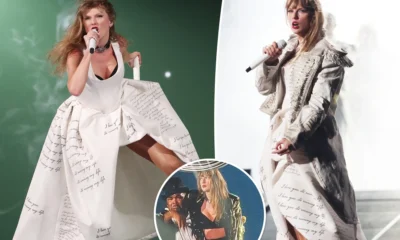 Taylor Swift stuns in new 'Tortured Poets Department' dresses at Eras Tour in Paris: The famous singer unveiled stunning new stage attire