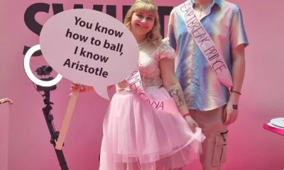 It's a love story — and this Swiftie just said, “Yes!” While live streaming Taylor Swift’s Eras Tour show in Portugal at Lisbon’s Estádio da Luz on Friday, May 24, Beatriz Simões unexpectedly captured her boyfriend proposing to her during “Love Story.”