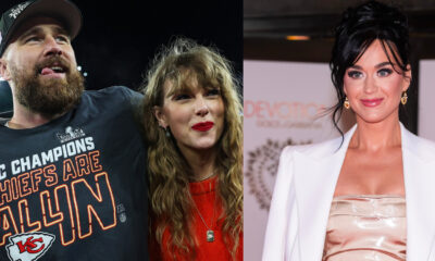 Taylor Swift’s new album, The Tortured Poets Department, includes numerous Easter eggs pointing to her relationships of the past and present. Many fans of Swift’s work believe she mentions Travis Kelce more than once. And they even suspect she references a viral video in which Kelce states he wanted to “kiss” Swift and “marry” Katy Perry.