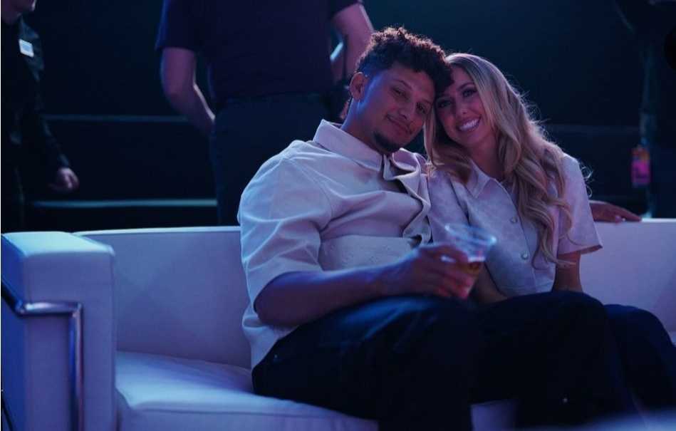 Brittany Mahomes shows the most romantic side of her husband Patrick with photos full of chemistry between the two of them