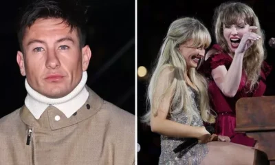 Sabrina Carpenter declares she's 'in love for the first time' in rare comment about romance with Barry Keoghan and reveals 'idol' Taylor Swift's relationship advice