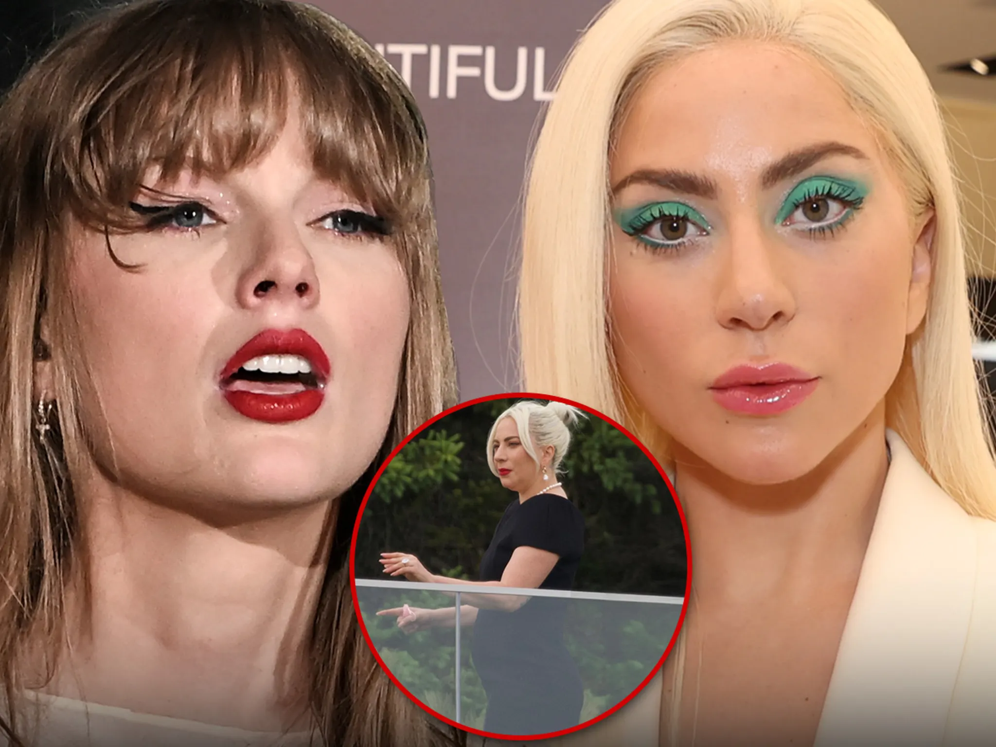 Lady Gaga Gives Subtle Shoutout to Taylor Swift While Addressing Pregnancy Rumors