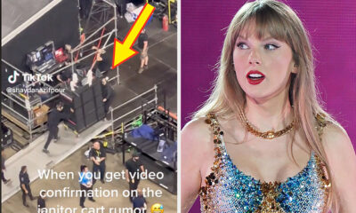 Operation Taylor: How popstar sneaks into venues unnoticed by hiding inside cleaning carts, suitcases and popcorn machines