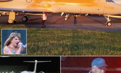 How DID they get in? Security fears as Just Stop Oil break into Stansted's VIP airfield and spray paint plane hours after Taylor Swift's father landed in luxury jet