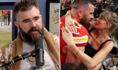 Jason Kelce doesn't think his brother Travis can be a 'normal person' amid Taylor Swift's 'crazy' level of fame