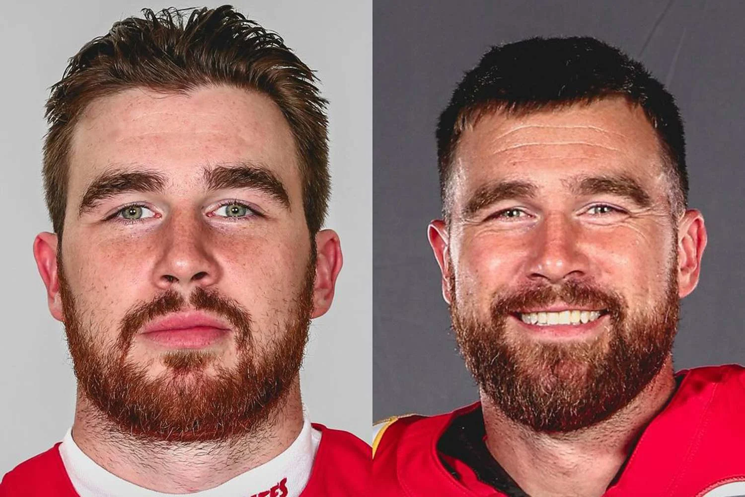 WATCH: Travis Kelce Looks Fresh Faced in 'Year 1' Photo Shared from Kansas City Chiefs ‘Archives’, shared several photos of their players during their first year on the team and compared them to how they look now.