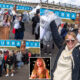 WATCH: Swiftmania takes over Scotland: Taylor Swift fans skip work and queue hours for merch, sell out hotels and even rename a beauty spot after the star ahead of her first show in Edinburgh on record-breaking Eras Tour