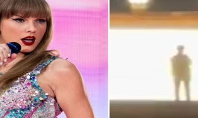 Taylor Swift fans hilariously react to mysterious shadowy figure seen watching her Madrid concert from above: 'It's Kanye West!'