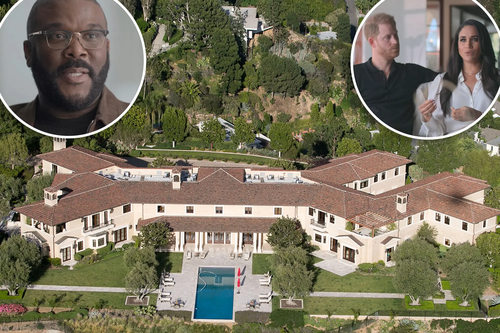 An insider claims when Meghan Markle and Prince Harry were staying at Tyler Perry’s mansion Meghan threw the maid into the pool: What was the reason for her doing this?