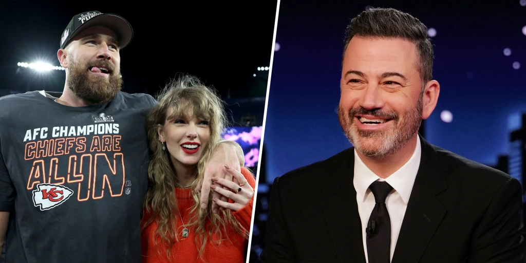 WATCH: Taylor Swift and Travis Kelce partied at Paul McCartney's house, Jimmy Kimmel reveals...more details