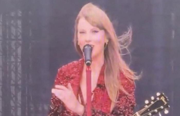 Taylor Swift reveals she feels 'amazing and powerful' as she storms the stage in Liverpool after battling days of chilly weather on UK tour leg