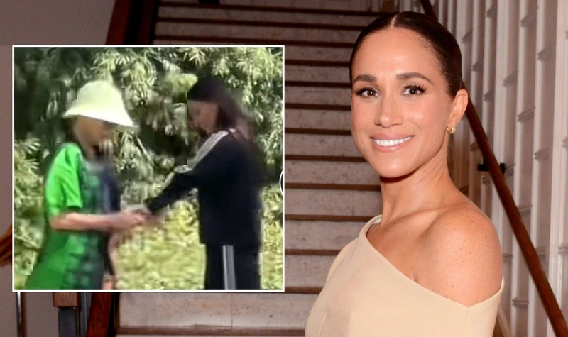 Meghan Markle sports a black tracksuit as she is spotted 'filming' in Beverly Hills park - so could she be hinting at a new collaboration? Here's what we know