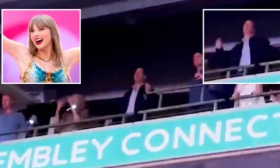 WATCH: Prince William delights Taylor Swift crowd by breaking out his best dad dancing to his old pal's rendition of Shake It Off - alongside Zara and his children