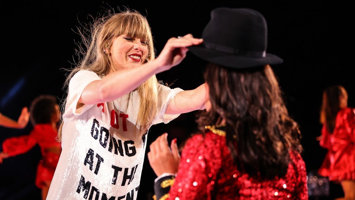 Girl, 10, given Taylor Swift's hat during Eras Tour gig in Edinburgh reveals she initially thought the star was telling her to get down off her seat