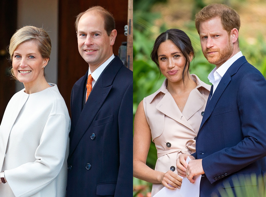 Prince Harry, Meghan Markle brutally mocked by Queen's youngest son Prince Edward and wife Sophie