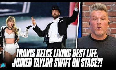 CONTROVERSY: Pat McAfee shows no mercy to Taylor Swfit's exes and is stunned by Travis Kelce's gesture: The controversial commentator lauded the praise on Patrick Mahomes' teammate...Read full Details