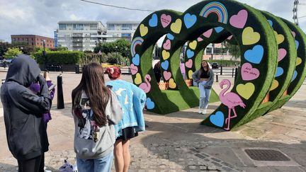 Taylor Swift fever overtakes Liverpool as incredible structures are spotted across the city ahead of Eras Tour's 100th show at Anfield tonight - as 150,000 'Swifties' prepare to descend upon city