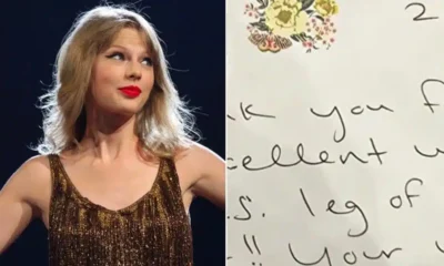 'My biggest secret is who Love Story is about... I'll never tell!' Handwritten notes written by teenage Taylor Swift sell for £14,200 at auction