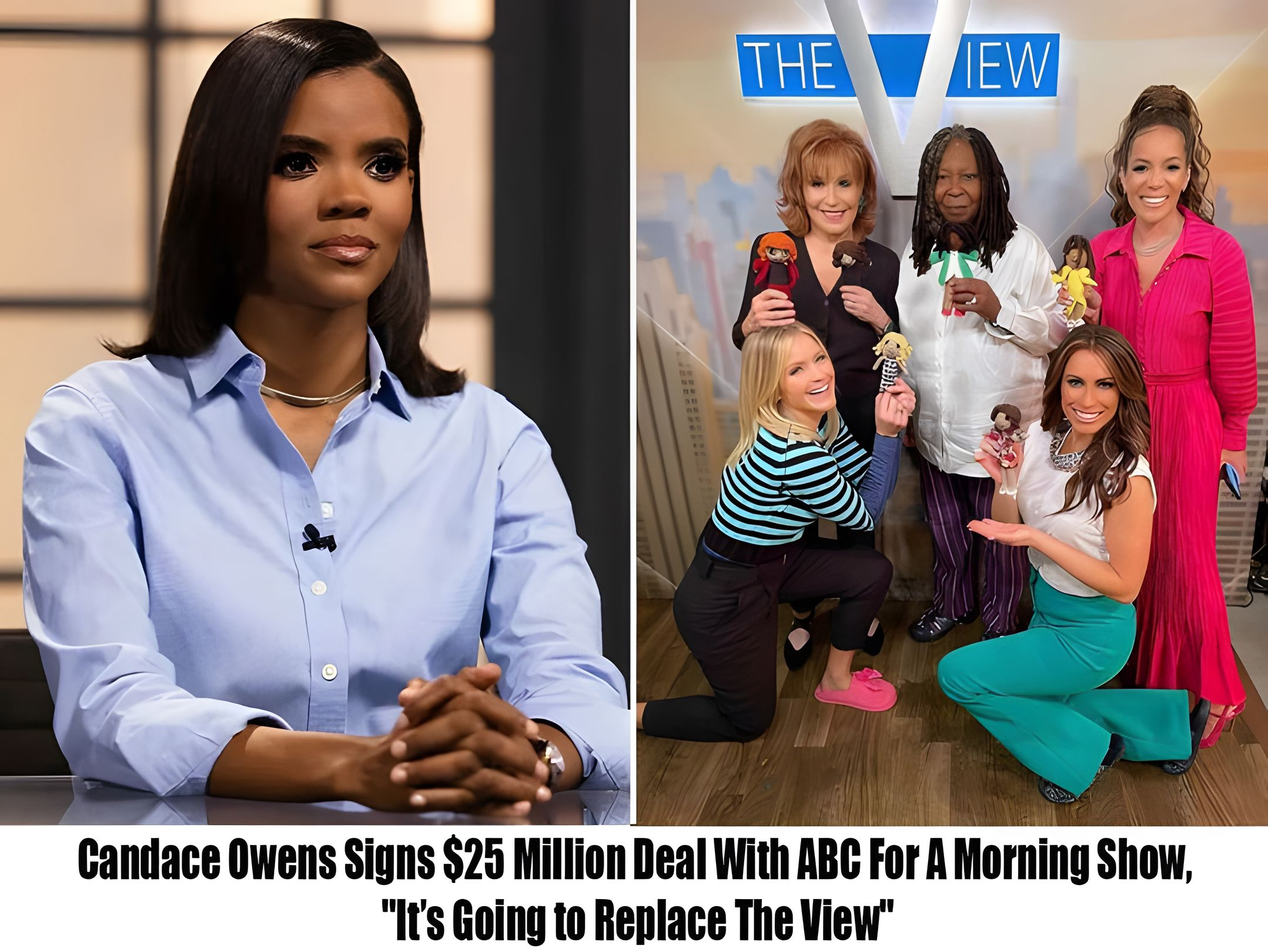 NEWS UPDATE: In a groundbreaking shift for daytime television, ABC has announced that conservative commentator Candace Owens will helm a new morning show, set to replace the long-running and often controversial “The View.” The network has reportedly signed Owens to a $25 million deal, signaling a....see more