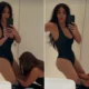 Kim Kardashian Shares Hilarious Video of Sister Khloé Snapping Her Bodysuit in Bathroom: ‘Things I Find in My Phone’