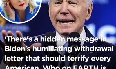 MAUREEN CALLAHAN: There's a hidden message in Biden's humiliating withdrawal letter that should terrify every American. And the shaming question: Who on EARTH is running this country?