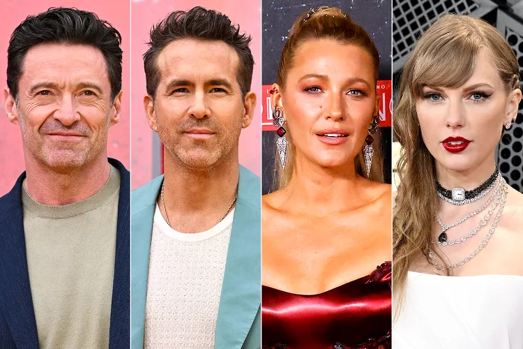 Ryan Reynolds and Hugh Jackman Roast Taylor Swift and Blake Lively For Their Fame........See More