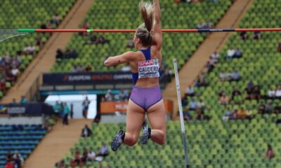 EXCLUSIVE: I watched England during the Euros and there was NOTHING going on. Pole vault is way more exciting! Team GB star MOLLY CAUDERY wants Olympics glory - and then to inspire others to take up her sport