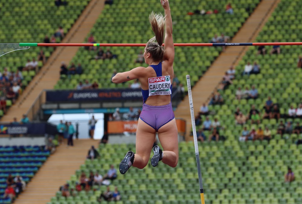 EXCLUSIVE: I watched England during the Euros and there was NOTHING going on. Pole vault is way more exciting! Team GB star MOLLY CAUDERY wants Olympics glory - and then to inspire others to take up her sport