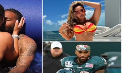 WATCH: Ex-NFL star DeSean Jackson grabs new girlfriend's butt in viral steamy photo from tropical vacation