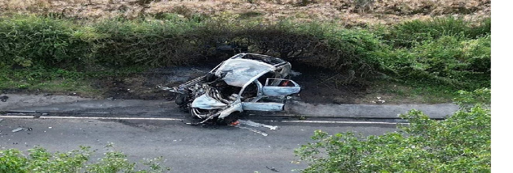 BREAKING NEWS: Fireball horror leaves six dead - including two children - as motorbike and Ford Focus crash in West Yorkshire