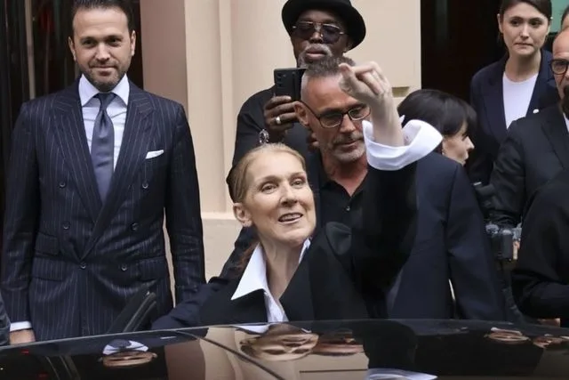 WATCH: The Grammy-winning icon Celine Dion captured greeting fans outside the Royal Monceau Hotel in the French capital as Rumors of Her Performing at 2024 Summer Olympics Grow Stronger