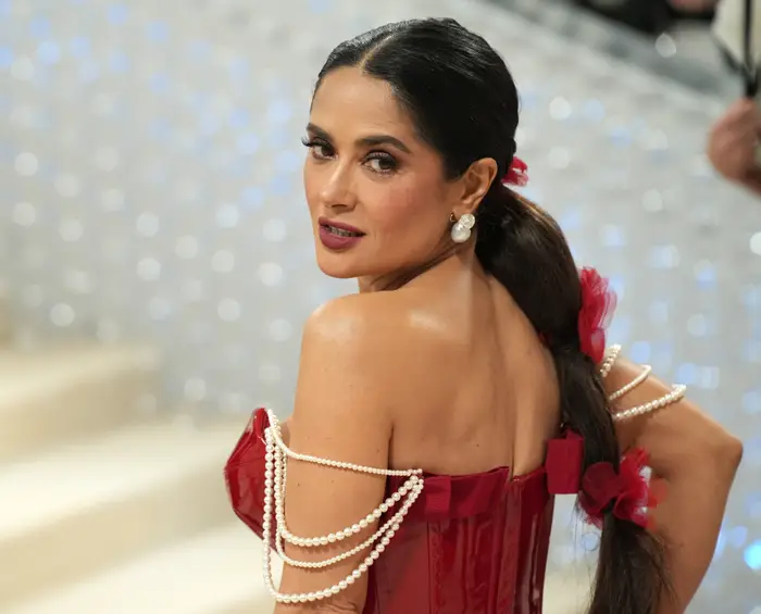 Salma Hayek Just Wore An Optical Illusion Dress That Needs To Be Seen: Salma Hayek is someone you can ALWAYS count on to deliver onscreen and on the red carpet.