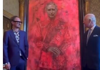 JUST IN: The first official painted portrait of King Charles III since his coronation has been unveiled at Buckingham Palace Meets Controversial Reaction cause… see more